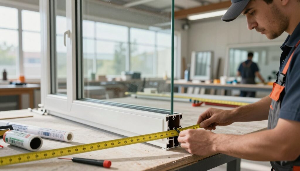 Fensterbau und Abstandhalterprofil