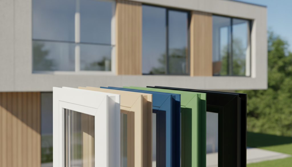 Kunststofffenster Farben