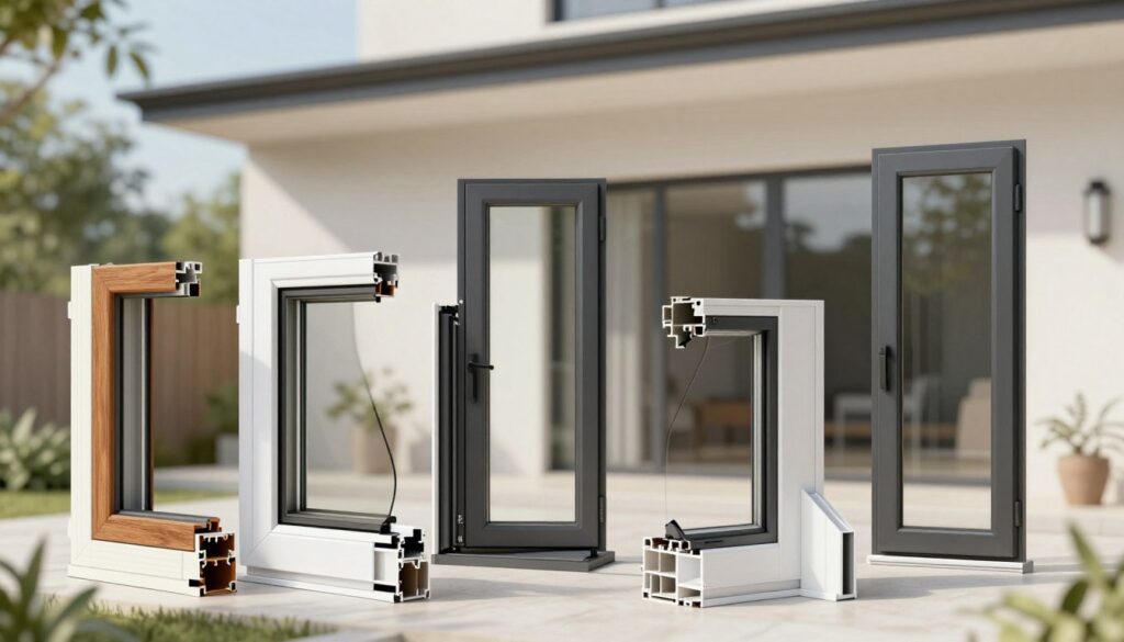 Materialien und Designs von Dreh-Kipp-Fenstern