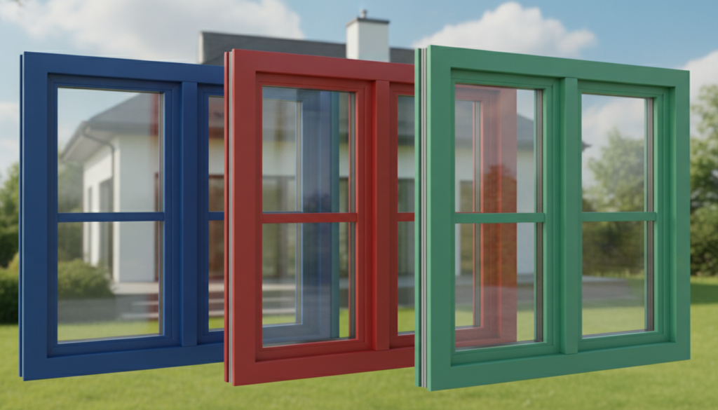 Modern Farben Kunststofffenster