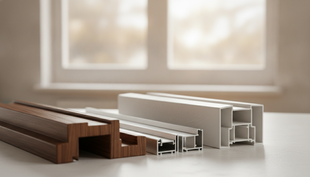 fenster materialien