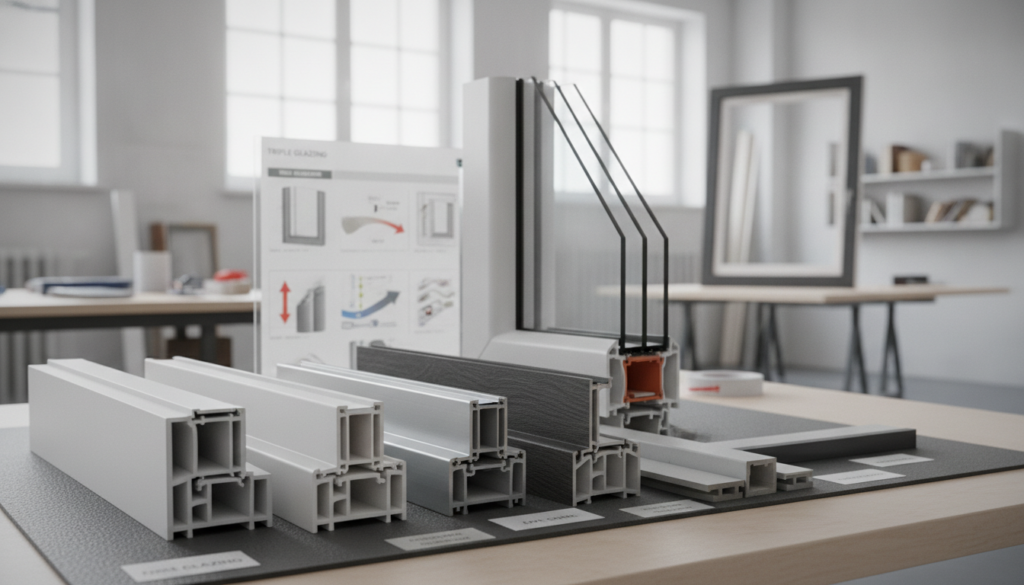 fensterbau materialien