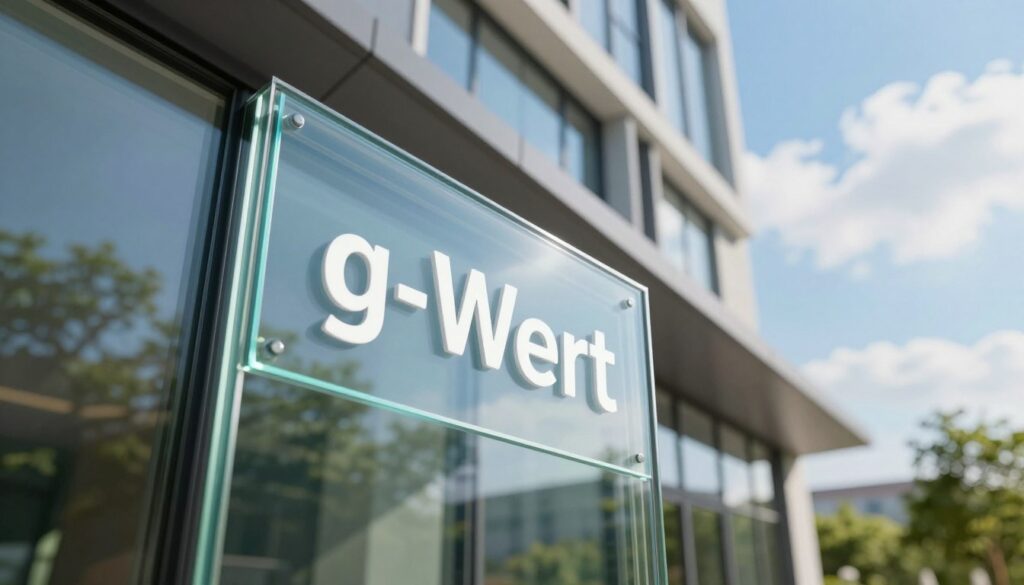 g-Wert Glas für Energieeffizienz