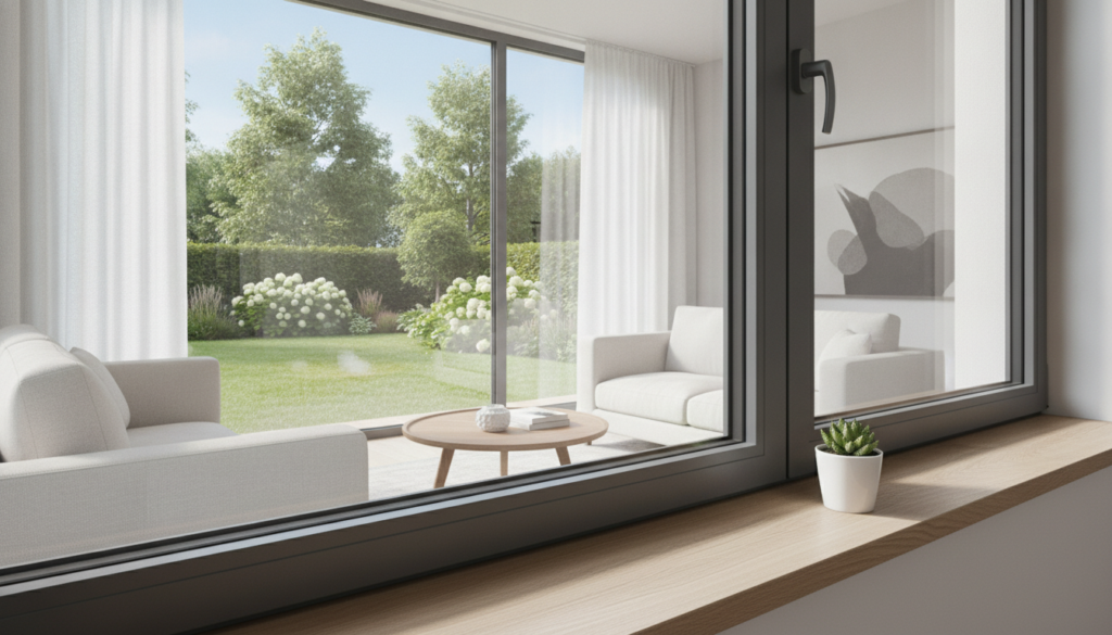 hochwertige Fenster aus Kunststoff