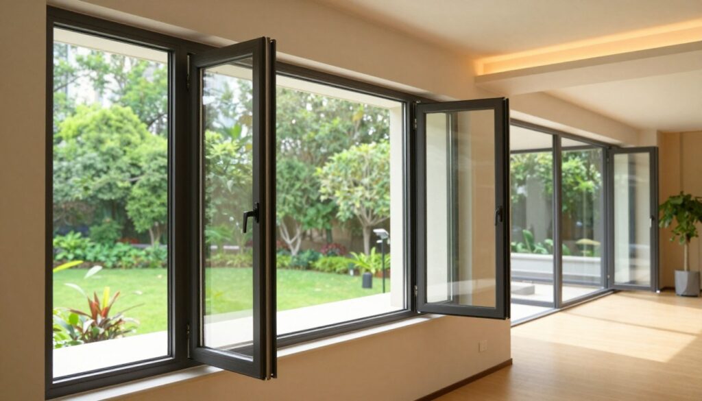 moderne Fensteröffnungsarten